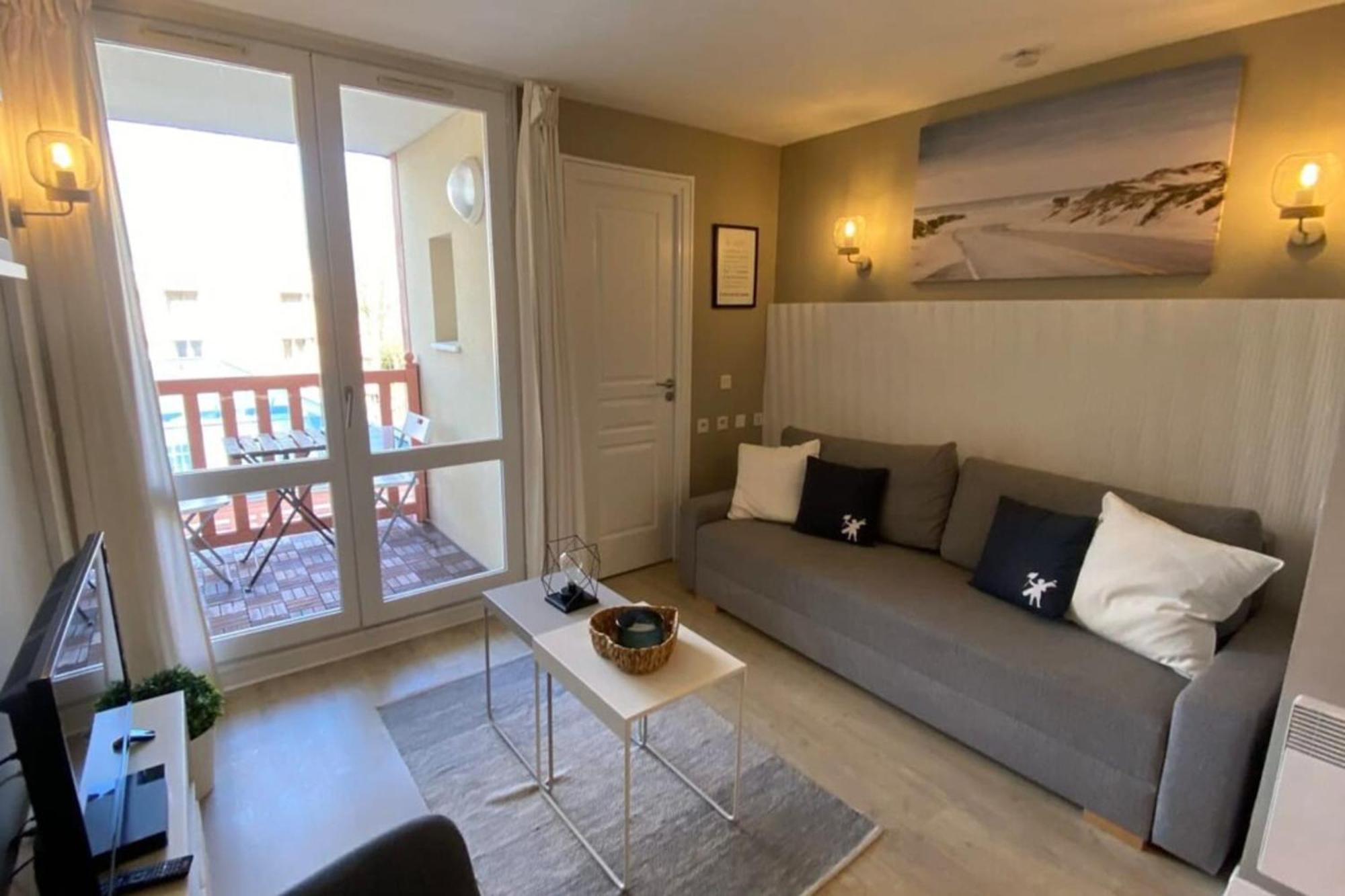 Very Nice 6 Person Apart With Swimming Pool Tennis Court And Car Park 202 Le Touquet Exterior foto